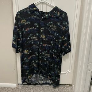Hawaiian button up.